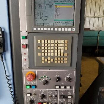 Doosan #DNM650, 50" X,26 Y,24 Z,12k RPM,20 SMTC,CT40,51x26,Fanuc i,R/T,4th table,’10