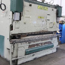 175 Ton,Wysong &amp; Miles#RT4-175-122, hydraulic press brake,10.2â€™ OA,102" BH,8 stroke,#71106