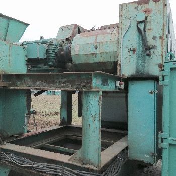 ColumbusMcKinnon, tire shredder, 48" x 48, used