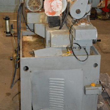 7" x 7Nagoaka#AM150, cylindrical grinder, motorized workhd, pneumatic table feed, inf var table &amp; workhead speeds, #27935