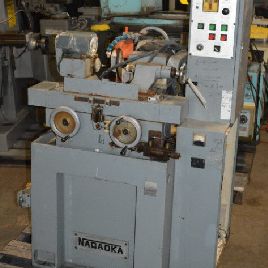 7" x 7Nagoaka#AM150, cylindrical grinder, motorized workhd, pneumatic table feed, inf var table &amp; workhead speeds, #27935