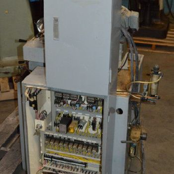 7" x 7Nagoaka#AM150, cylindrical grinder, motorized workhd, pneumatic table feed, inf var table &amp; workhead speeds, #27935