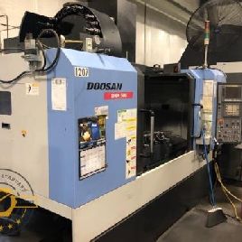 Doosan #DNM500, 30 ATC, 40.19" X,21.28 Y,20.1 Z, 8k RPM, #40, 47.28 x 21.28 table., 2012, #81818