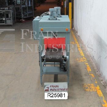 Shanklin#T62, dual zone shrink tunnel, 0-150 feet per minute, Aperture: 11" H, 18 W, tunnel: 61 L