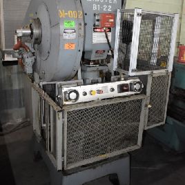 22 Ton,Minster#B1-22, fixed base gap frame press, 1.25" stroke, 20 x 12 bed, #28752