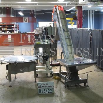 AMS#A500, 2 fully automatic twin head auger filler with agitation