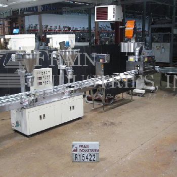 AMS#A500, 2 fully automatic twin head auger filler with agitation