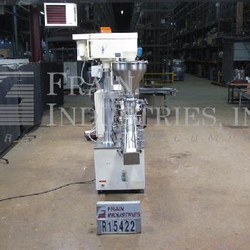 AMS#A500, 2 fully automatic twin head auger filler with agitation