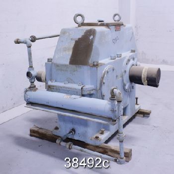 150 HP @ 910 RPM,Lufkin#S2212CH, Gear Box w/ITT Standard Shell &amp; Tube Heat Exchanger, 3.576:1 Ratio, #38492