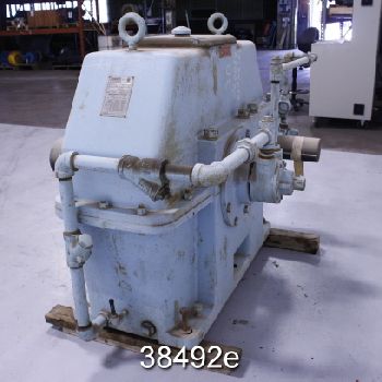 150 HP @ 910 RPM,Lufkin#S2212CH, Gear Box w/ITT Standard Shell &amp; Tube Heat Exchanger, 3.576:1 Ratio, #38492