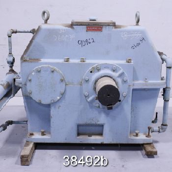 150 HP @ 910 RPM,Lufkin#S2212CH, Gear Box w/ITT Standard Shell &amp; Tube Heat Exchanger, 3.576:1 Ratio, #38492