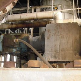 60" x 20’Blaw KnoxRotary Vacuum, 200 cu.ft., 316L Stainless Steel, steam Jkt., #1270398