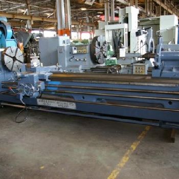 27" /45 x 138Binns &amp; Berry, 24 chuck,4-jaw,16.75 gap,40 face plate, taper, S/R, #11079