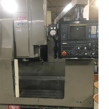 Enshu, Fanuc O-M,35.43x15.75",22 X,13.7 Y,16.1 Z,6000 RPM,7.4HP,20ATC,BT40,SMTC