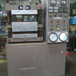 50 Tonnen, Wabash # PC50-18-2TM, Moulding & amp; Laminierpresse, hydraulisch, 4-Säulen, 7 "-Str., 22 DL, # 25886