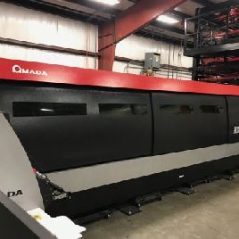 Amada#FLCAJ4020, 4000 watt fiber laser w/4020 ASLUL auto tower,’14,installed’15,#11519