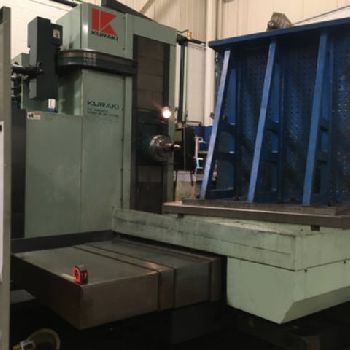 4.33"Kuraki#KBT-11WA, HBM,40 ATC,78.7 X,59 Y,55 x 63 table,CT50,Fanuc 16M,1998