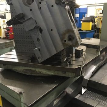 4.33"Kuraki#KBT-11WA, HBM,40 ATC,78.7 X,59 Y,55 x 63 table,CT50,Fanuc 16M,1998