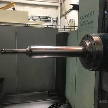 4.33"Kuraki#KBT-11WA, HBM,40 ATC,78.7 X,59 Y,55 x 63 table,CT50,Fanuc 16M,1998