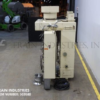 Glatt#WSG-15, 3-section Stainless Steel fluid bed granular dryer, 880 cfm, 120000 BTU, top exhaust valve