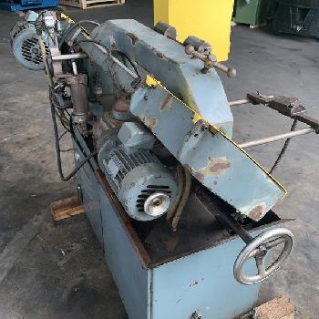 10" X 10Cosen#AH250, automatic horizontal bandsaw, 1 blade,49-330 FPM,2 HP,vise,front length ga,#11086