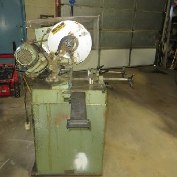 14"Kalamazoo(MEP) #SL350, cold saw/non-ferrous,manual down feed, &amp; vise,2001