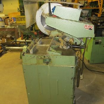 14"Kalamazoo(MEP) #SL350, cold saw/non-ferrous,manual down feed, &amp; vise,2001