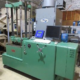 60000 lb.Tinius-Olsen, 4-post DC dr.tensile/compression tester,new Admet digital controls
