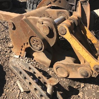 Genesis#GRS-70, rebar shear,10 identical 4-way indexable cutting blades,2 identical 2-way indexing piercing tips,used,2012