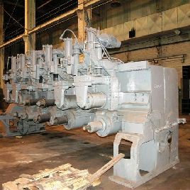 Blaw-Knox/ Medart #6SPOMVCA-11, 11 roll single plane shape straightener,1978,#65937