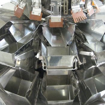 Ishida#CCW-S-212, bucket scale,14-454 gram weigh capacity,14 Stainless Steel buckets,208 V.,serial #14223,1989,#39703