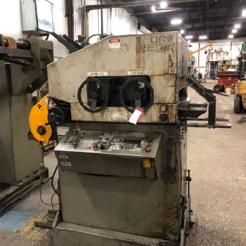 15.7" x .177Oriiservo feed line, 6600 lb.,944 IPM L to R,7-roll type, 59 OD,16 -20 ID,#13843T