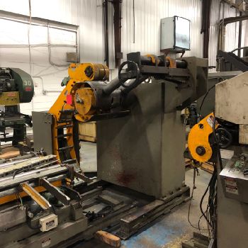 15.7" x .177Oriiservo feed line, 6600 lb.,944 IPM L to R,7-roll type, 59 OD,16 -20 ID,#13843T