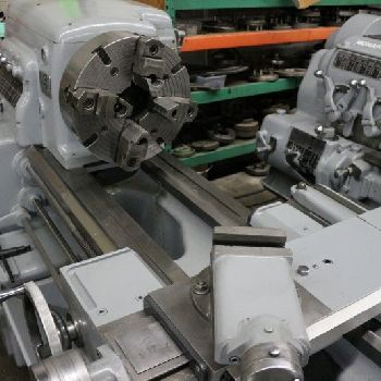 21" x 54Monarch, D1-6,1-5/8 bore,#4,7.5HP,700RPM,2-Axis DRO,15 4 Jaw,hard ways,S/R