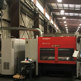 Bystronic#BYSPRINT-3015, 2200 watt,10’ X,5’ Y,Bytrans load/unload sys,2007,#30068