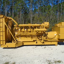 2000 KWCaterpillar#3516B, rebuilt,emcp 4.2 control pnl,sr4b gen dig volt reg,elec gov,24v strtr (2 available)