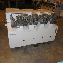 .437" -.375Excello#58-10101, tube reducing mill,4 vertical,4 horizontal,good cond.