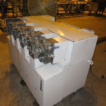 .437" -.375Excello#58-10101, tube reducing mill,4 vertical,4 horizontal,good cond.