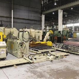 60" x .140B &amp; K#BK84, 19-roll,5-Hi dsgn,precision leveler,1.75 roll diameter,150 Fpm,’07