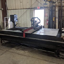 KoikeAronson #MNM-1500, 5â€™ x 10â€™ Thermal Dynamics 100 amp plasma cutter, 2008