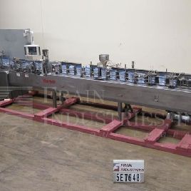 Bartelt#LM1017, automatic, horizontal form, fill &amp; seal machine currently set for standup pouchs with zipper