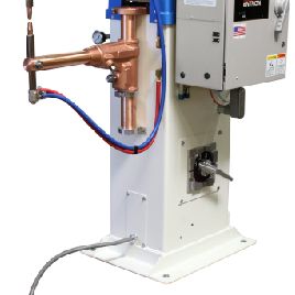 50 KVAAcme#2-24-50, rocker arm type spot welder,24" throat,4 cylinder,foot switch,dual 220/440 V.,1 phase,new