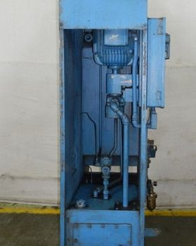 15 Ton,Hannifin#F-150, hyd press,16" str,22 open DL,10 throat,palm buttons,22 x 19 bed