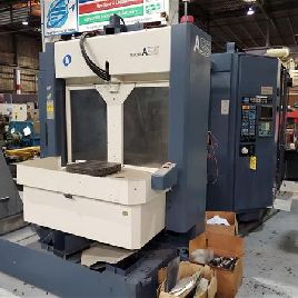 Makino#A55, 22" X,22 Y,24 Z,(2) 15.75 x 15.75 pllts,40-ATC,Fanuc 0-Mc,â€™93,S30057