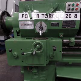 20" x 120Lehmann, 7 spindle bore,555 RPM,front &amp; rear chucks,25HP,steady rest,tool post
