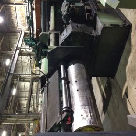 48" x 5.5Yoder, 40000 lb., 125 HP AC recoiler, driven head