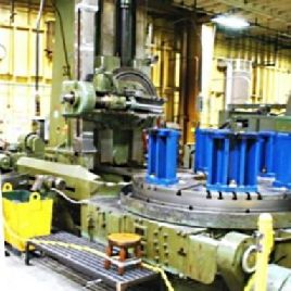 Gould &amp; Eberhardt#96H, hob,1.5 DP,42" face,6-100 RPM,78 table,work risers,change gears,#25928