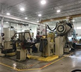 150 Ton,Minster#P2-150, 60" x 40 bolster size, 6 str, 4 adjustment, 23 SH,â€™93