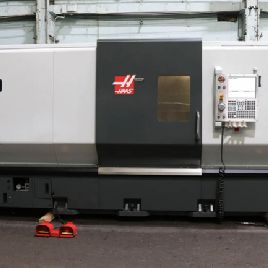 Haas # ST-40 Extra prestaties, CNC draaicentrum, 34,5 "swing, 6,5 bar, 24 klauwplaat met 3 klauwen, 2013