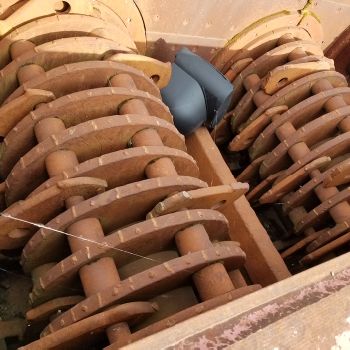 Buhlerdouble rotor hammermill, 60", used